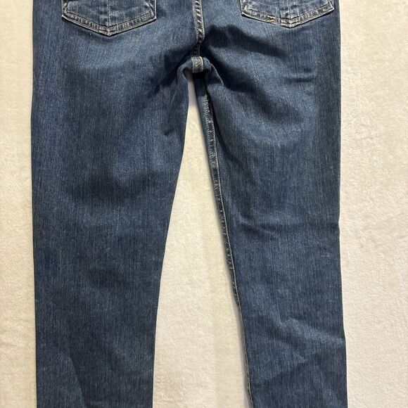 RAG & BONE W1502K520LAP La Paz Blue Skinny Denim Distressed Jeans Pants Size 29 - Picture 4 of 16